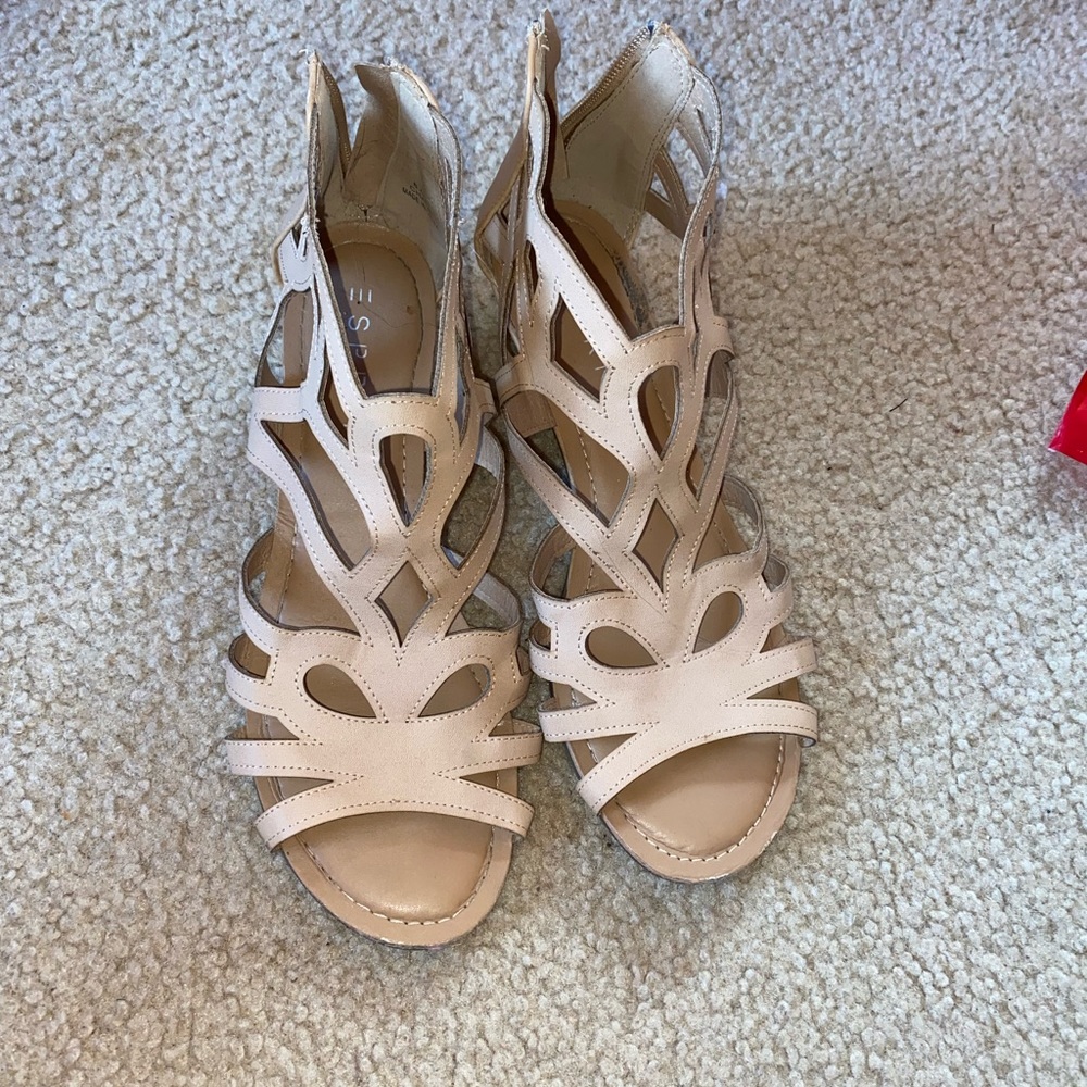 tan sandals